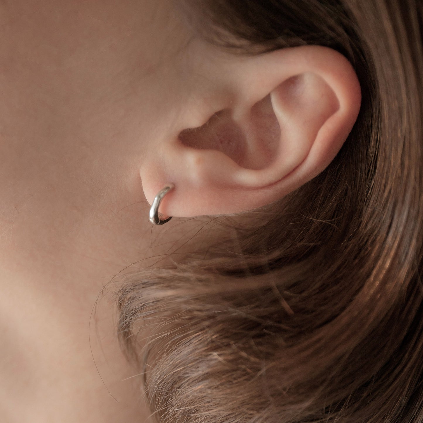 Claw Hoops Silver Earrings - Jewel Rocks