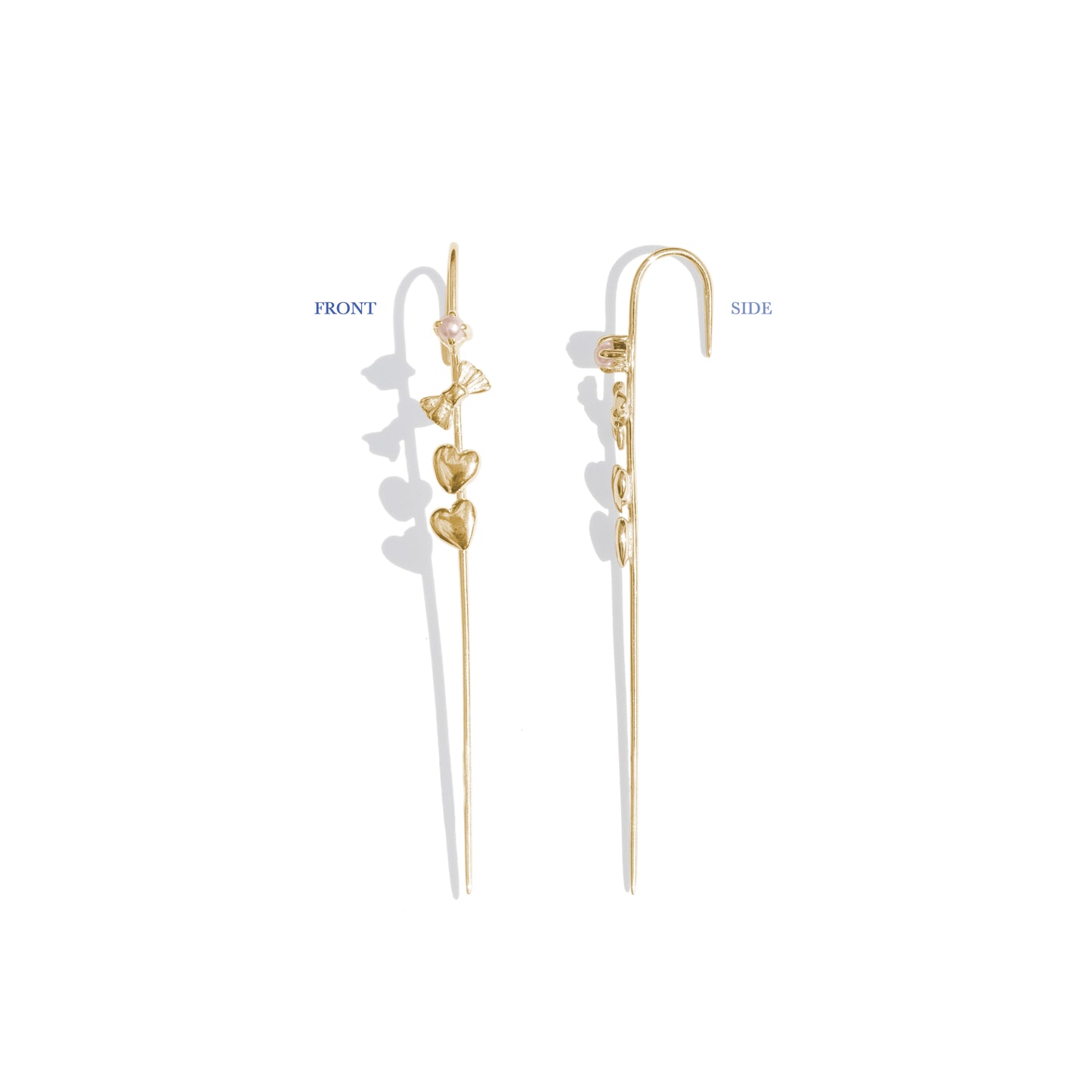 Kawaii One-Side Ear Pin - Jewel Rocks
