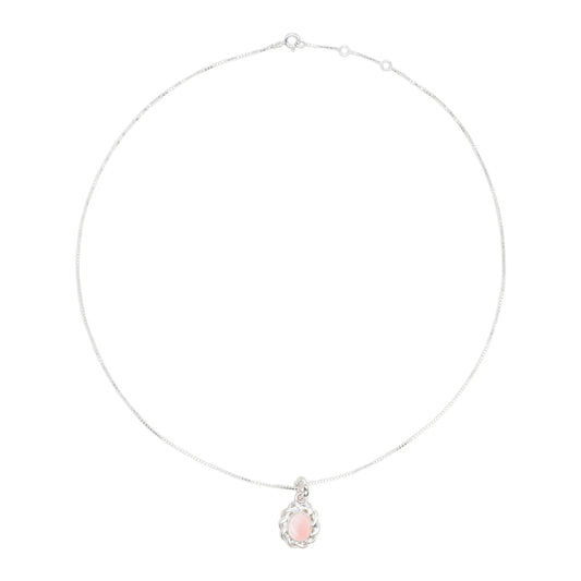 May Chain Rose quartz Jewel Rocks
