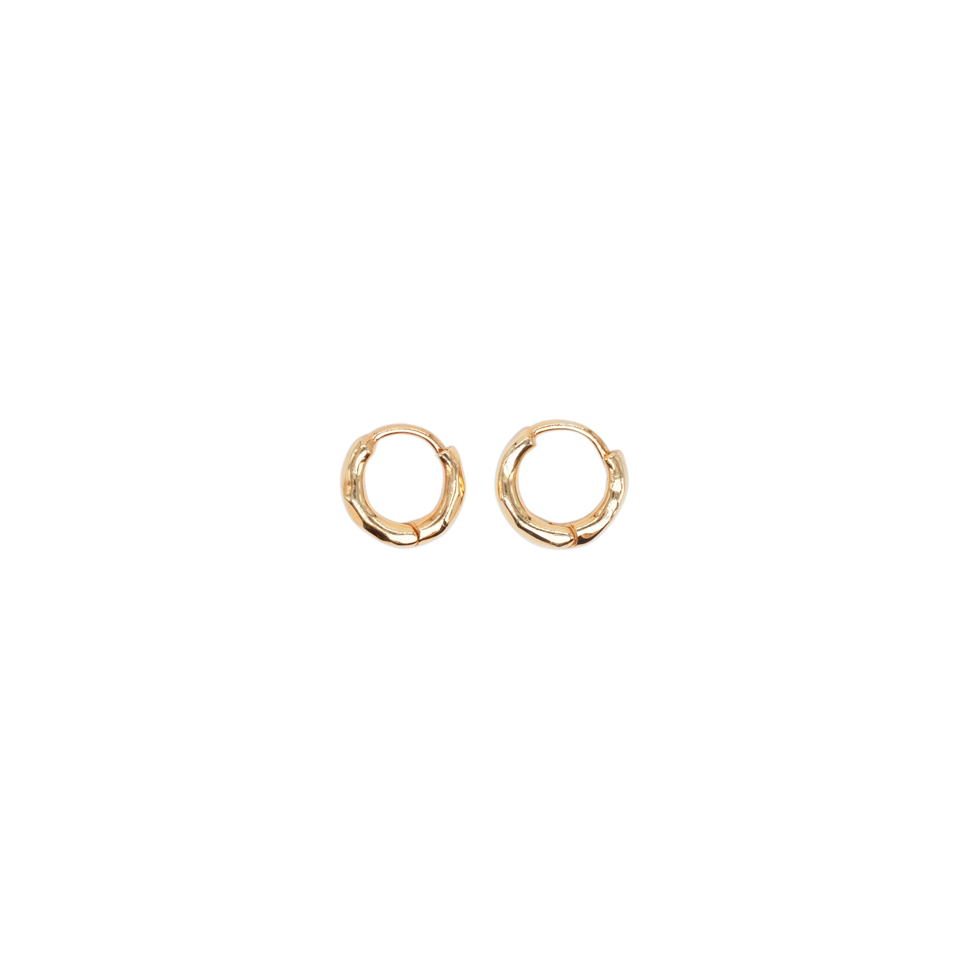 Claw Hoops Gold Plated Earrings - Jewel Rocks