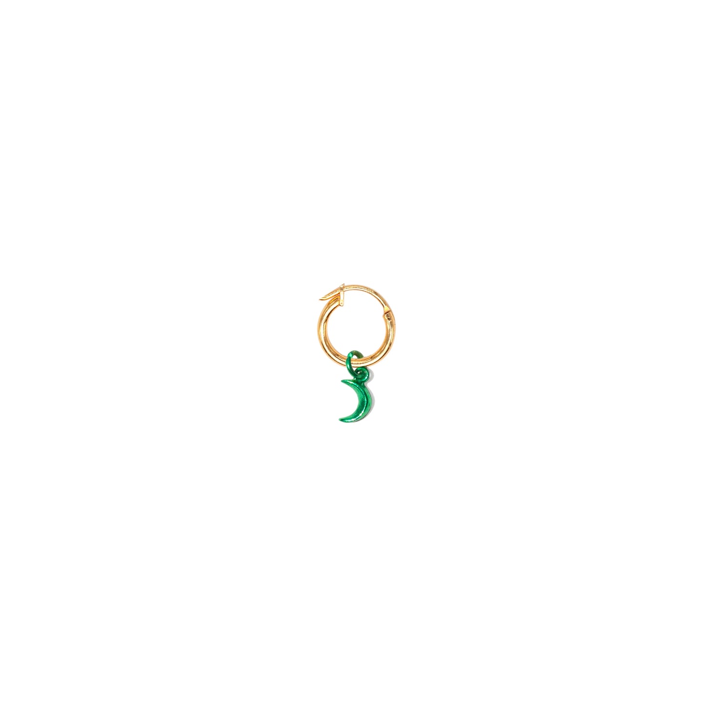 Crescent One-Side Hoop Earring Jewel Rocks