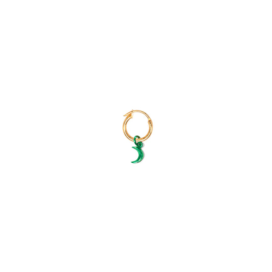 Crescent One-Side Hoop Earring Jewel Rocks