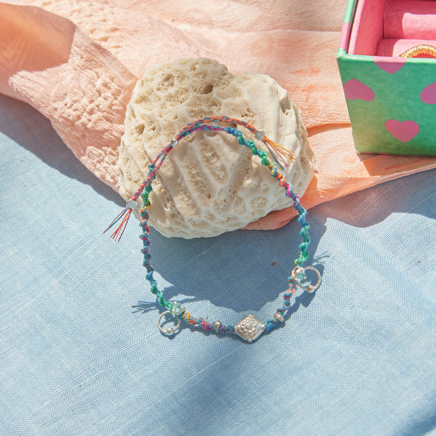 Freedom Silver Bracelet Jewel Rocks