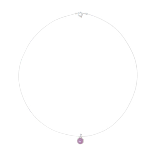 Invisible Kunzite Necklace Jewel Rocks