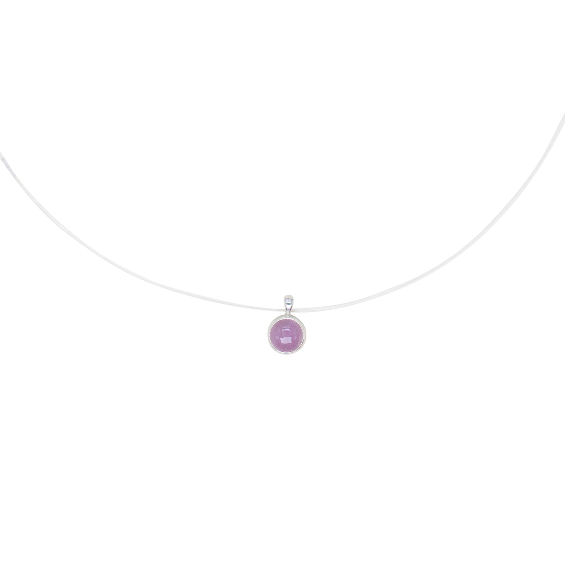 Invisible Kunzite Zoom Necklace Jewel Rocks