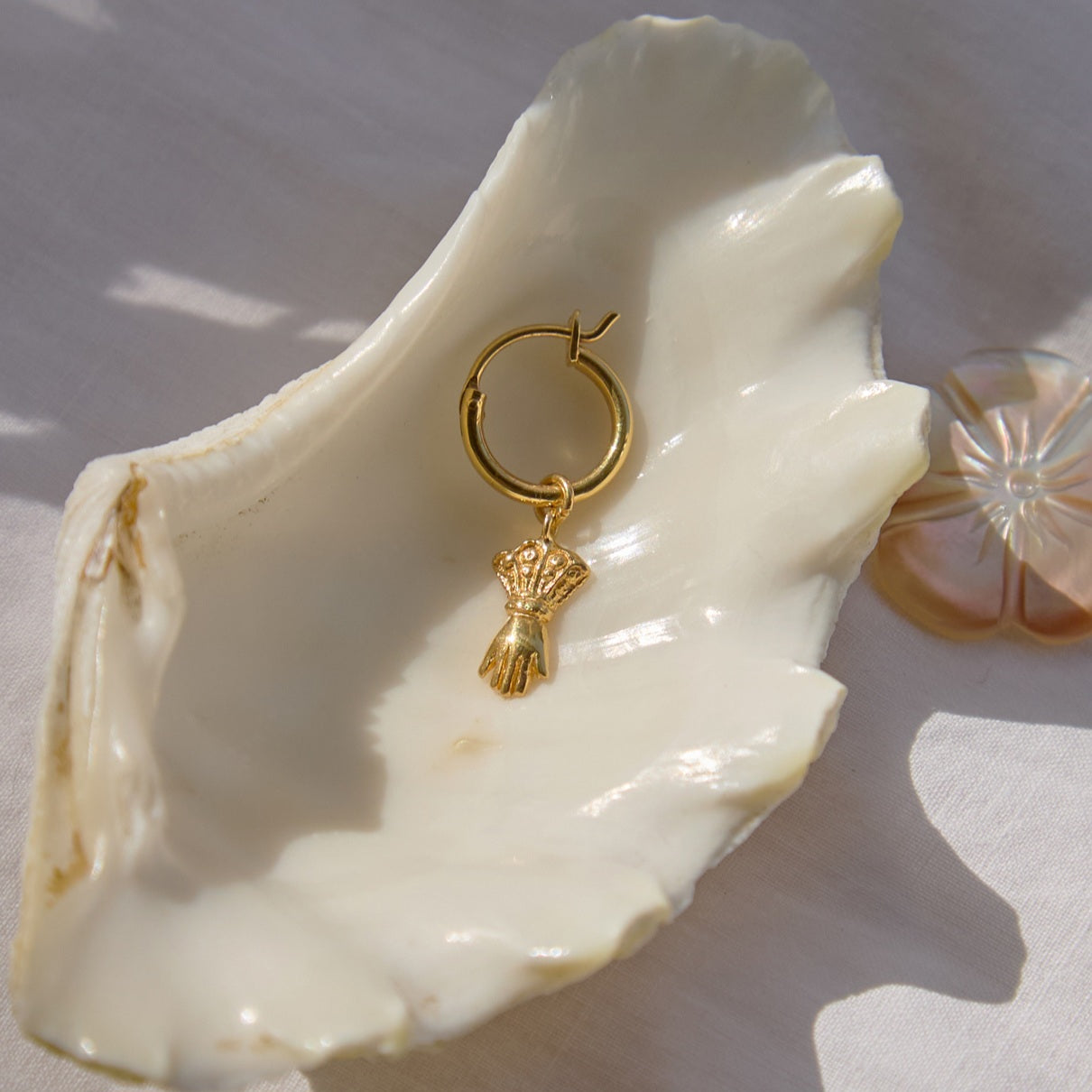 Juliet Hoop One-Side Earring Jewel Rocks