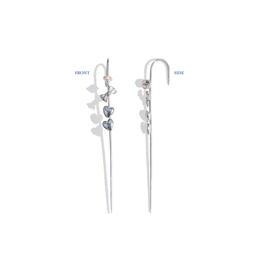Kawaii One-Side Ear Pin - Jewel Rocks