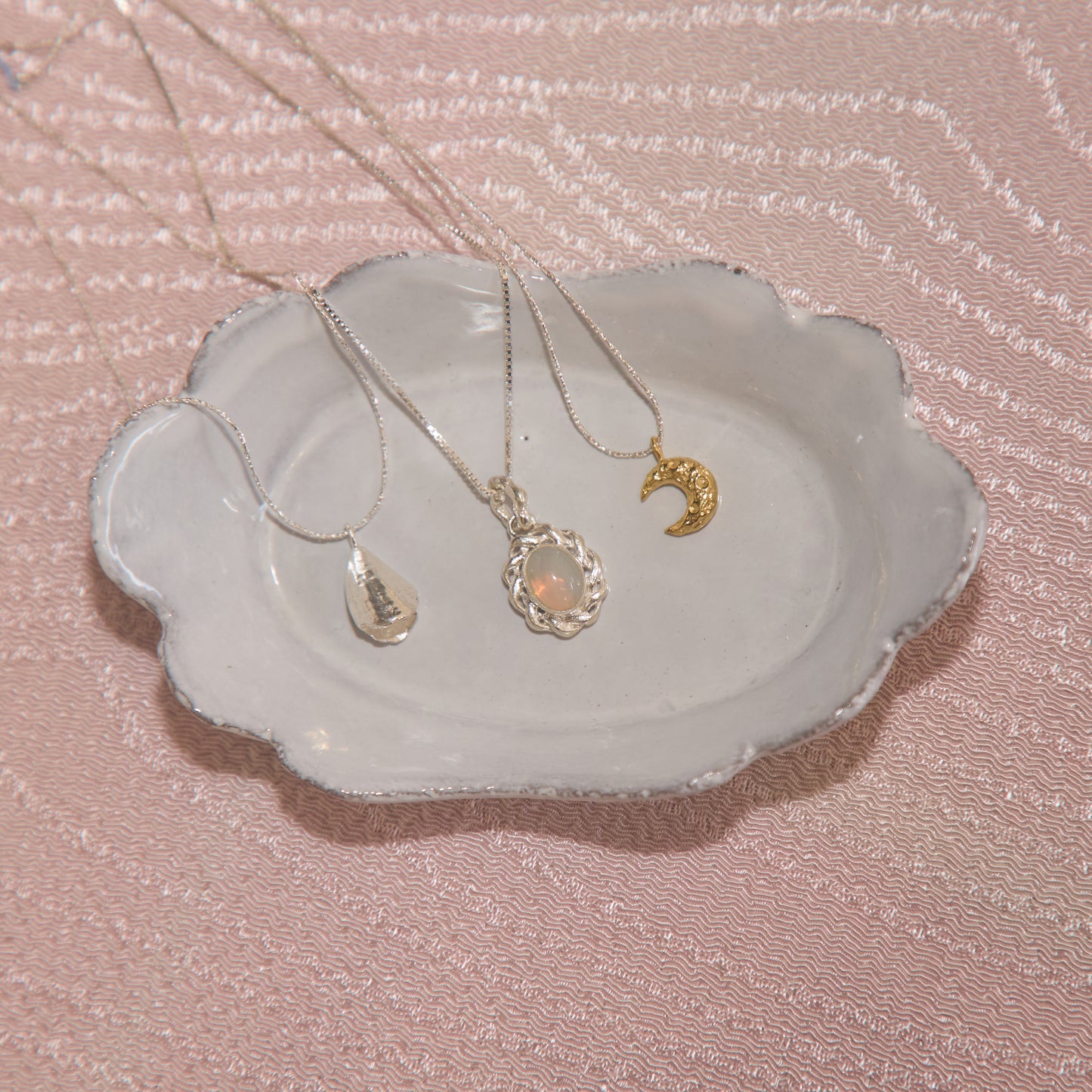 May Chain Necklace Silver Jewel Rocks