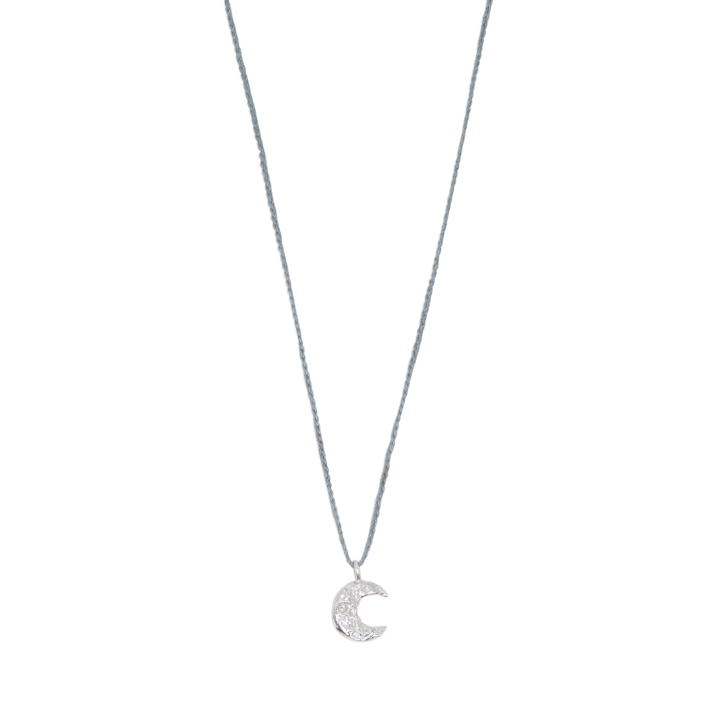 Mikazuki Silver Necklace Jewel Rocks