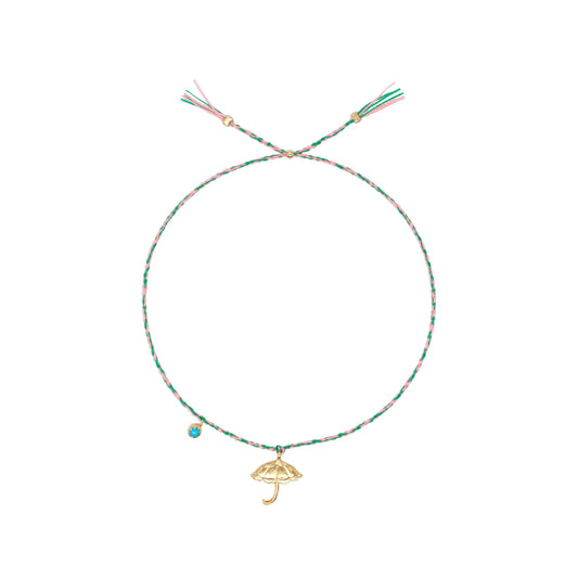Parasol Bracelet Gold Jewel Rocks