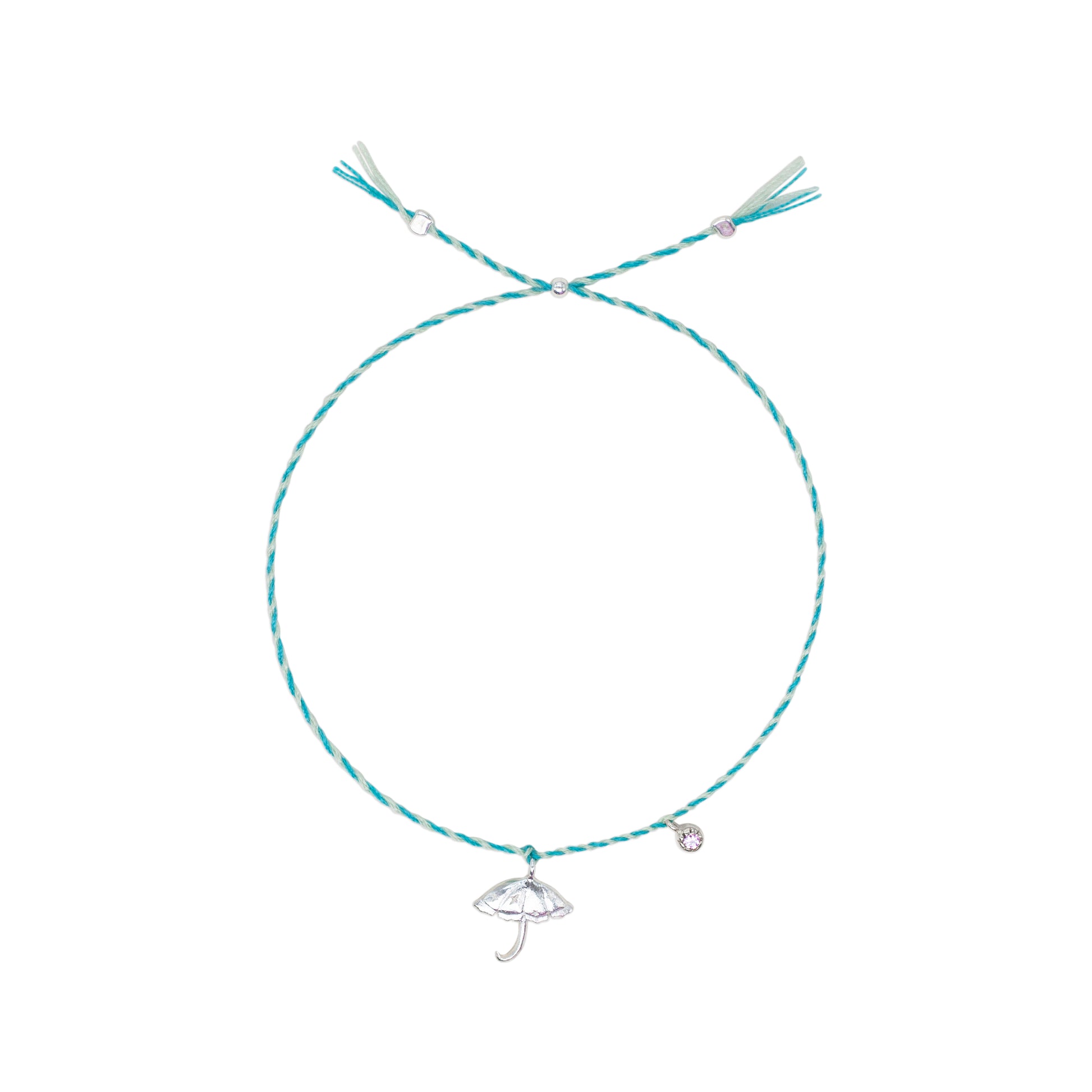 Parasol Bracelet Silver Jewel Rocks