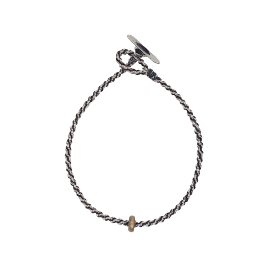 Reign Bracelet Black White Jewel Rocks Men