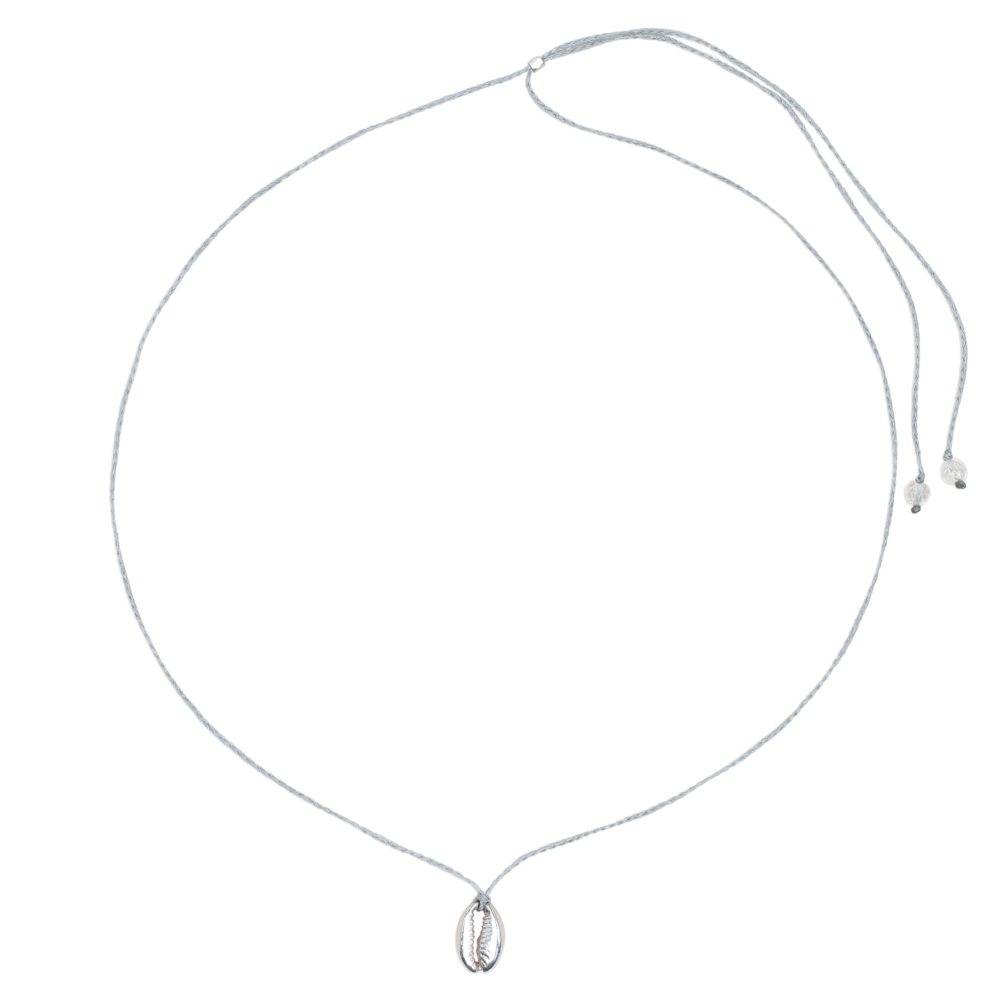 Shell Grey Necklace Jewel Rocks