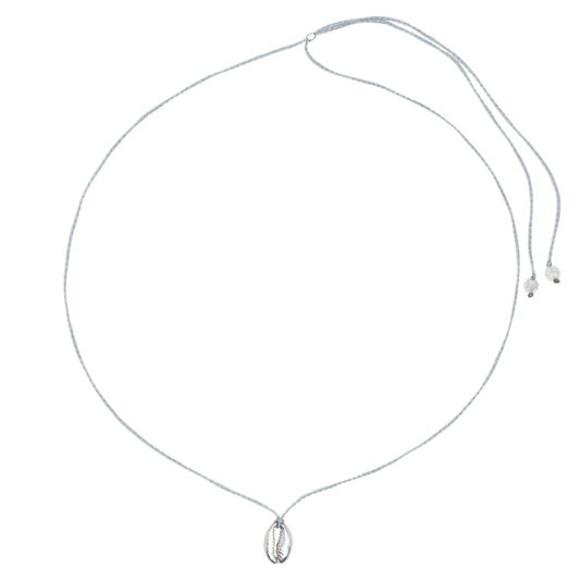 Shell Grey Necklace Jewel Rocks