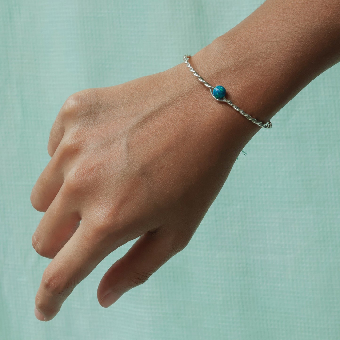 Earthlight Cuff Cyan